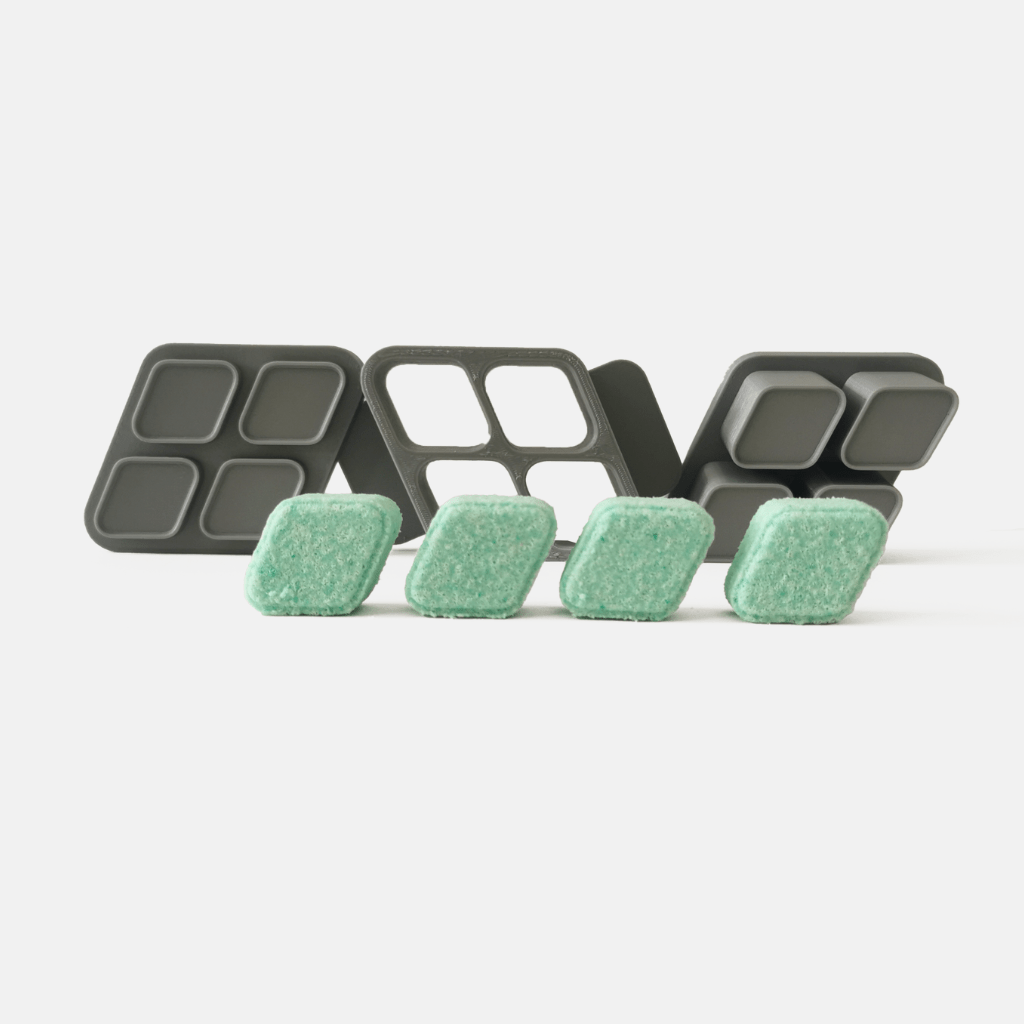 mini diamond bath bomb multipress