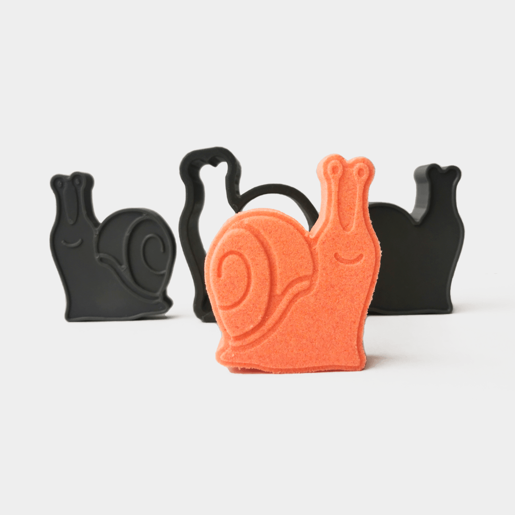 snail bath bomb mould