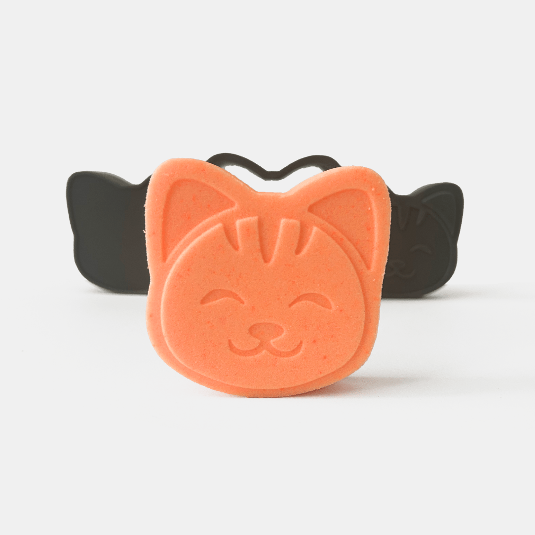 Cat bath bomb mold