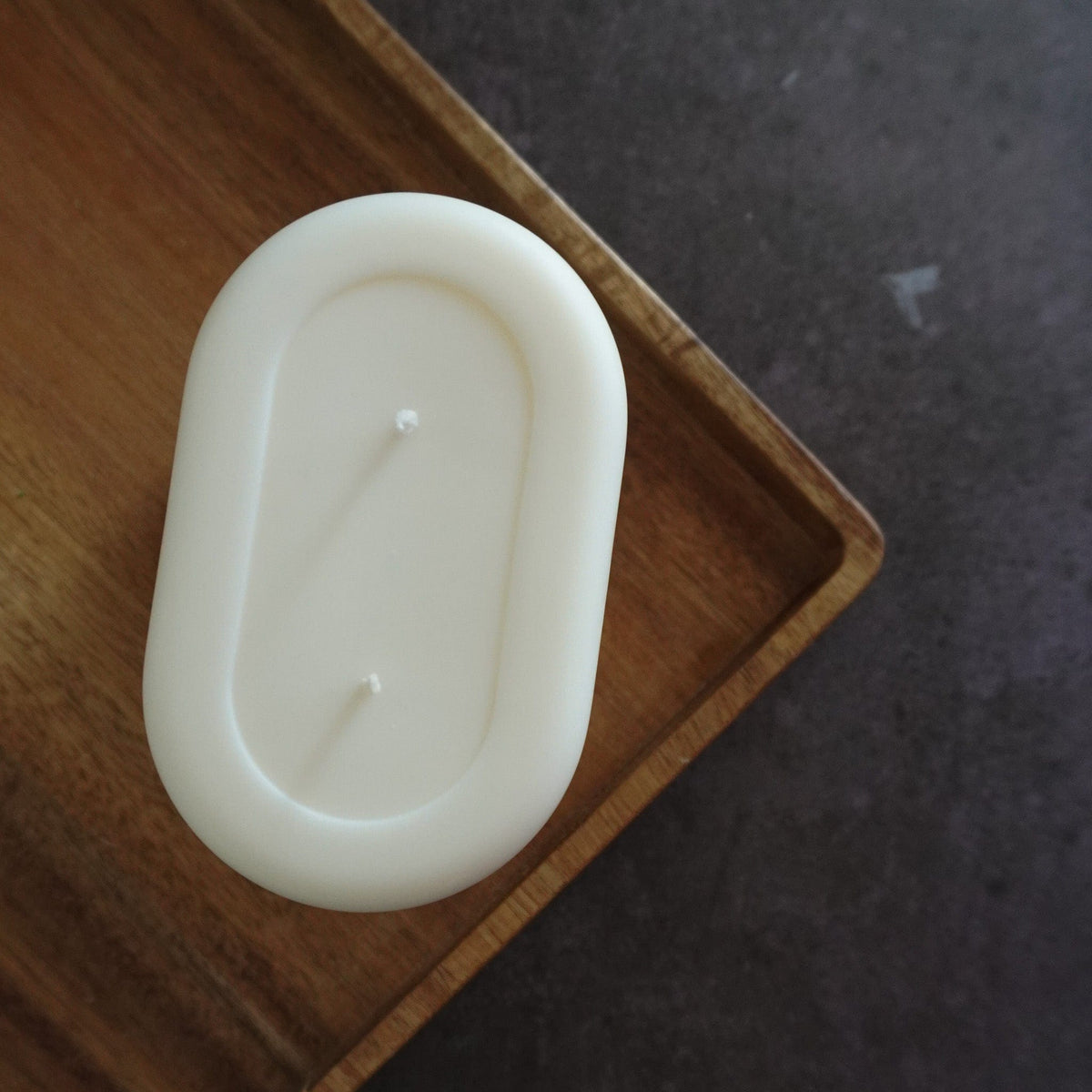 Oval Donuts Silicone Candle Mould