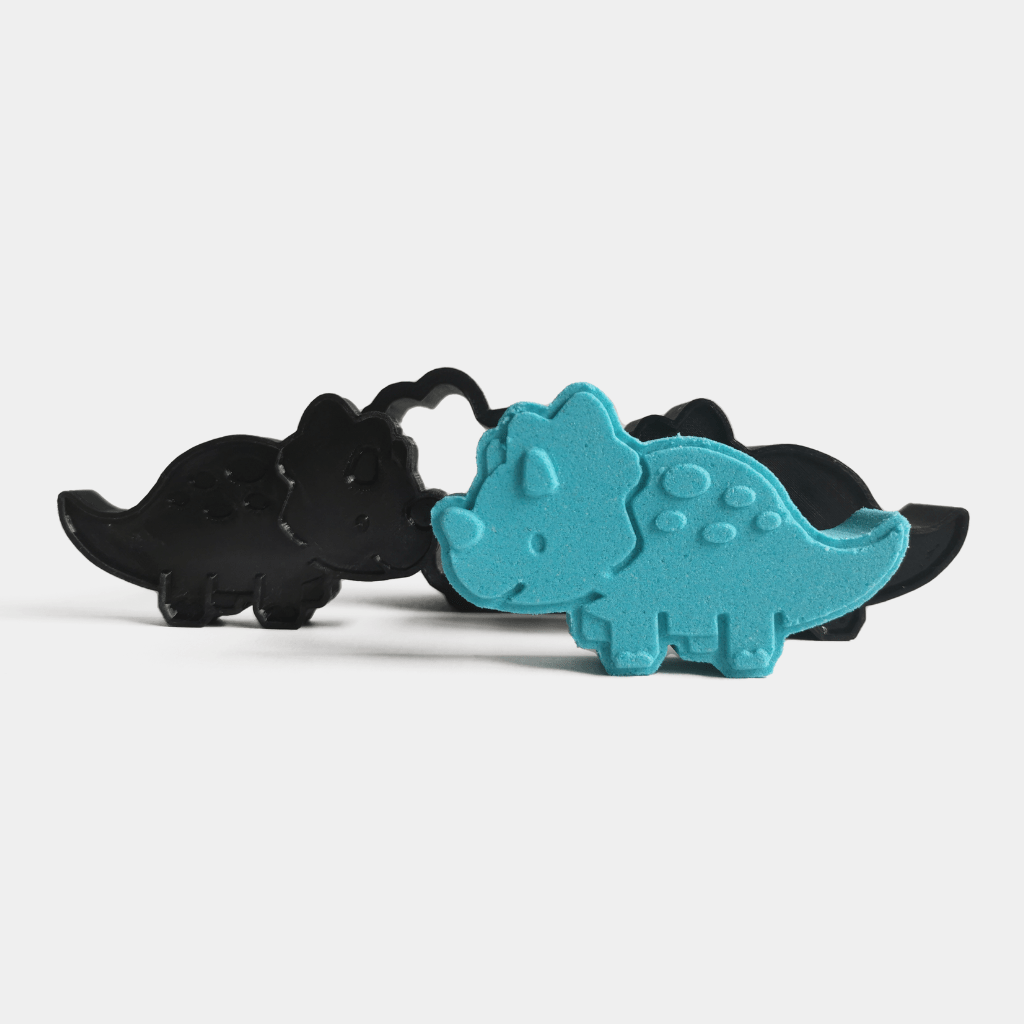 Triceratops Dinosaur Bath Bomb Mould