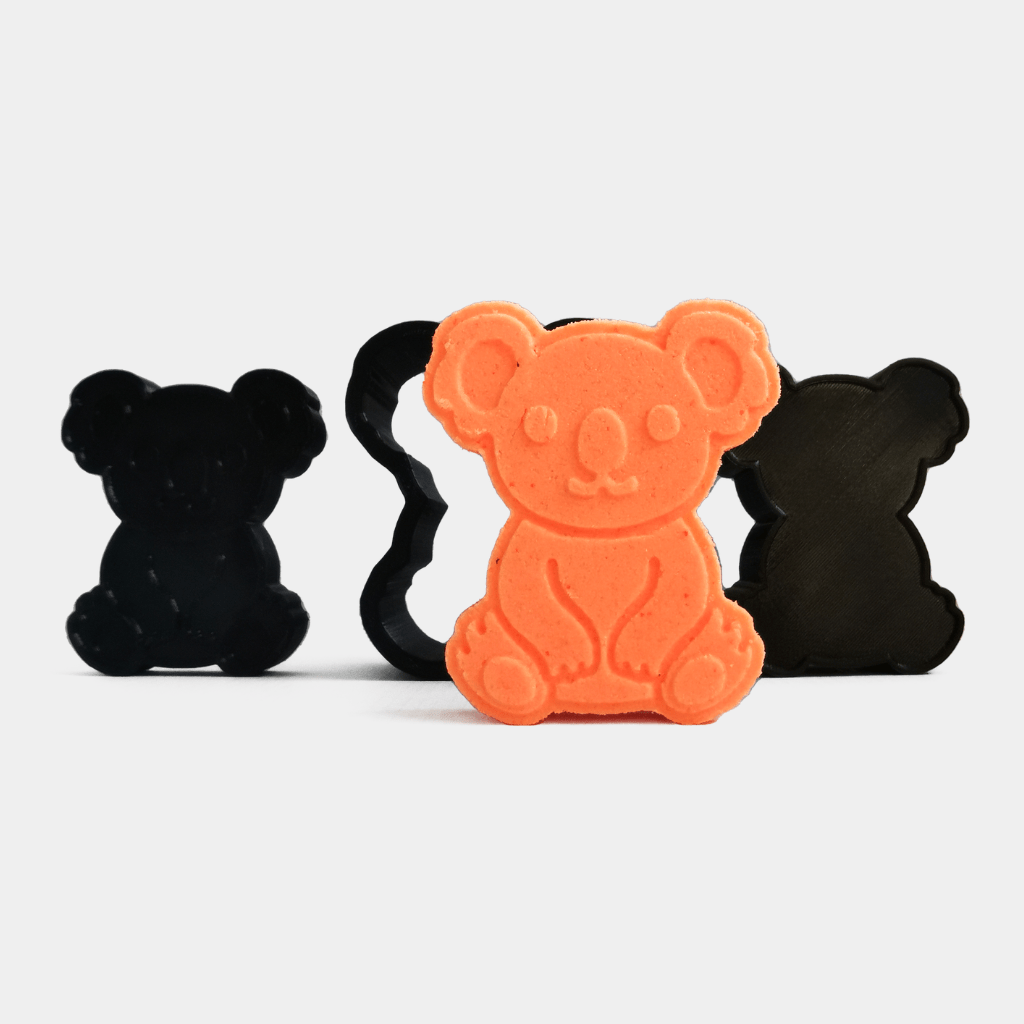 Koala Bath Bomb Mould and koala bath bomb