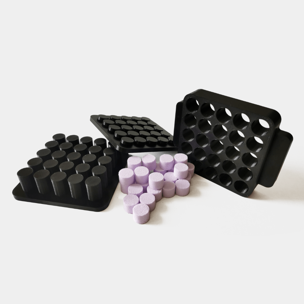 tablet shaped multipress