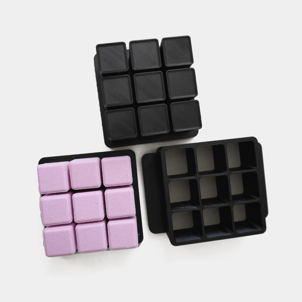 3 x 3 shower steamer multipress and shower steamers