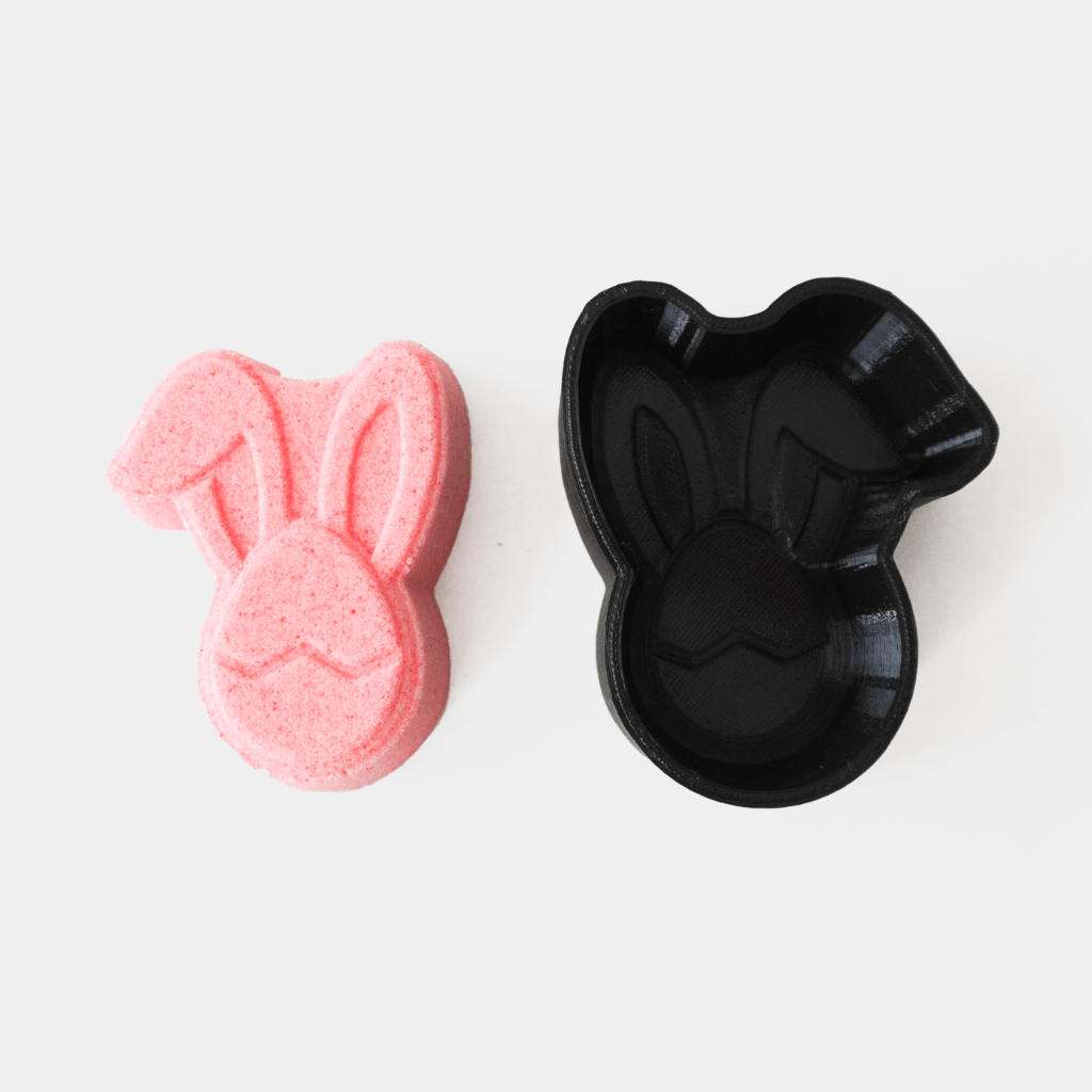 Hybrid Bunny Ear Egg Bath Bomb Mould